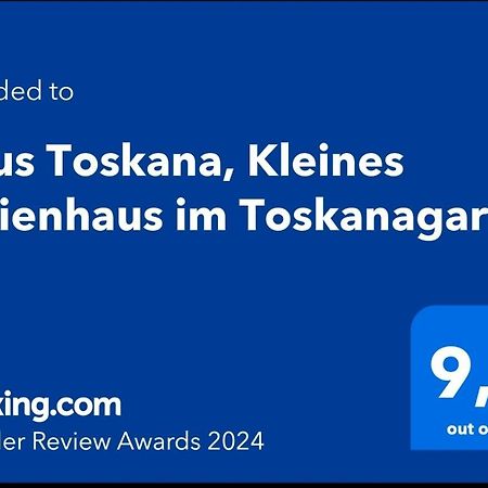 Haus Toskana, Kleines Ferienhaus Im Toskanagarten Bad Sulza Εξωτερικό φωτογραφία